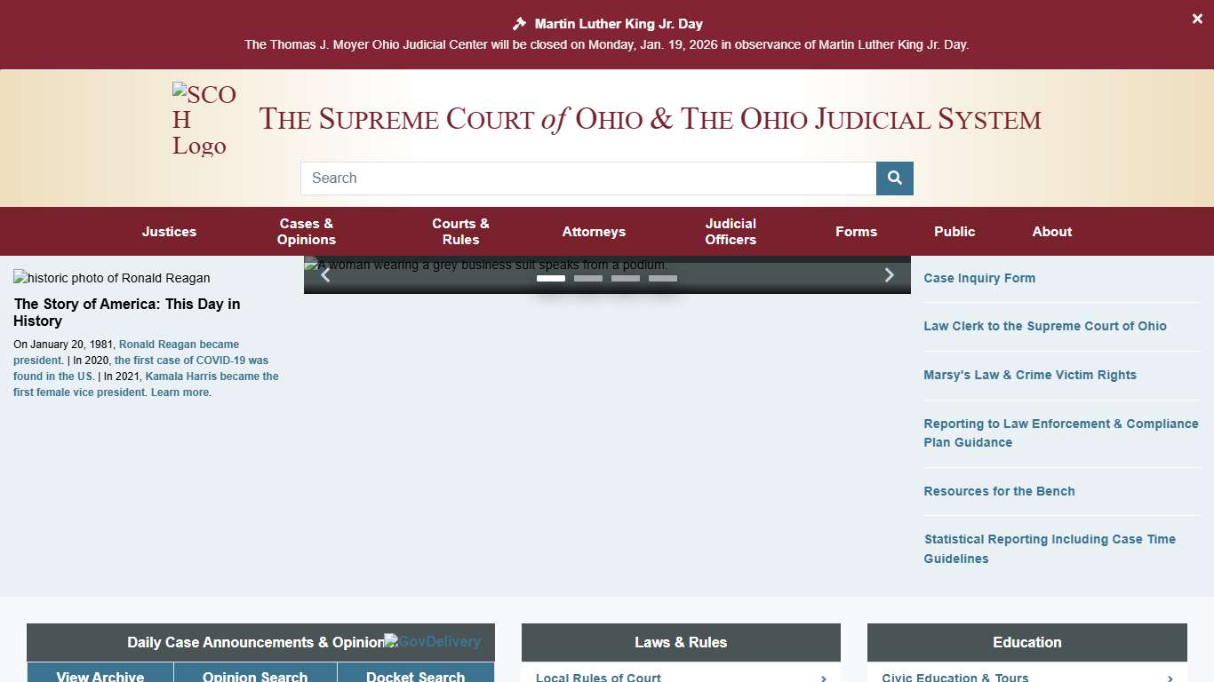 Supreme Court of Ohio » Supreme Court of Ohio
